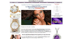 Desktop Screenshot of diamondbuyerslongisland.com